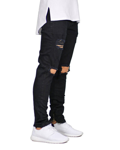 Pantalones Vaqueros Slim Rotos para Hombre - Image 9