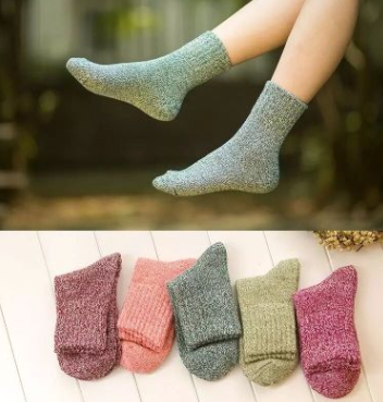 Calcetines Térmicos de Conejo para Invierno - Tubo Alto Suave y Cálido - Image 3