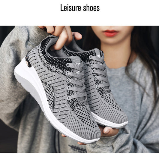 Tenis Deportivos para Mujer con Elevación Interna y Suela Gruesa Transpirable - Image 8