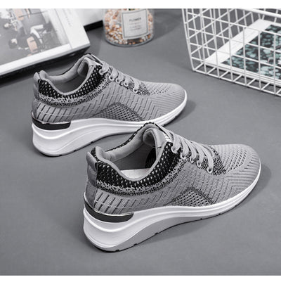 Tenis Deportivos para Mujer con Elevación Interna y Suela Gruesa Transpirable - Image 10