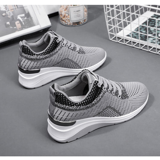 Tenis Deportivos para Mujer con Elevación Interna y Suela Gruesa Transpirable - Image 10