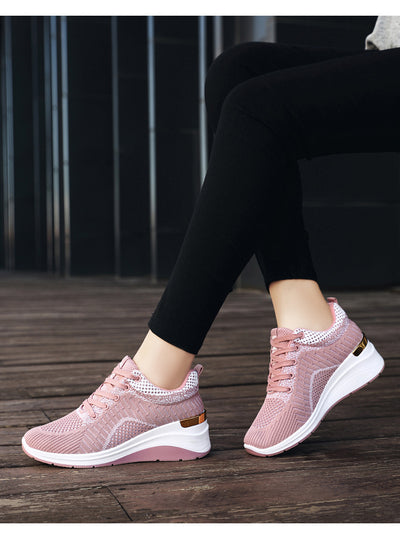 Tenis Deportivos para Mujer con Elevación Interna y Suela Gruesa Transpirable - Image 12