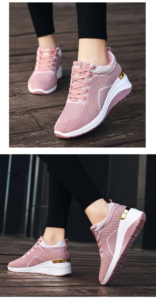 Tenis Deportivos para Mujer con Elevación Interna y Suela Gruesa Transpirable - Image 13