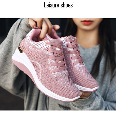 Tenis Deportivos para Mujer con Elevación Interna y Suela Gruesa Transpirable - Image 14