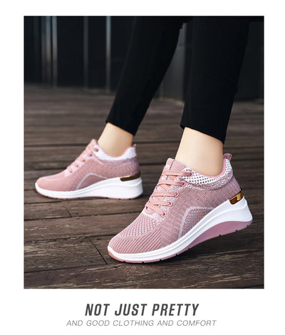 Tenis Deportivos para Mujer con Elevación Interna y Suela Gruesa Transpirable - Image 15