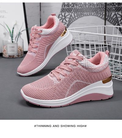 Tenis Deportivos para Mujer con Elevación Interna y Suela Gruesa Transpirable - Image 17