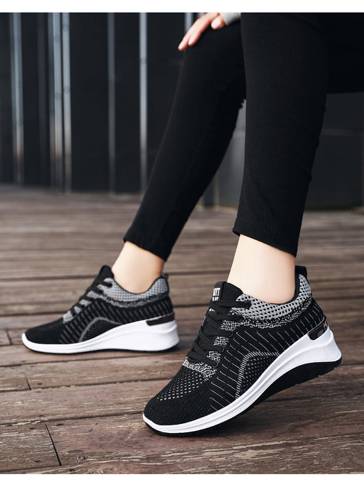 Tenis Deportivos para Mujer con Elevación Interna y Suela Gruesa Transpirable - Image 18