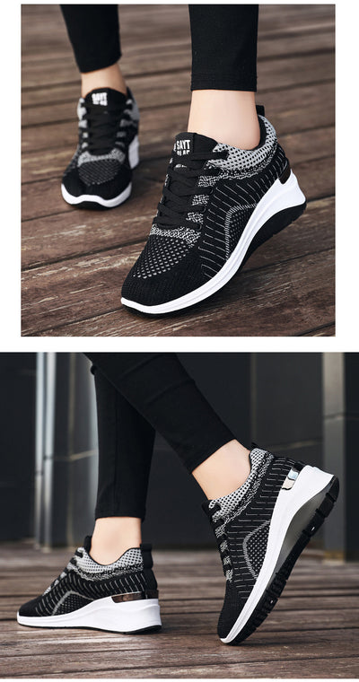 Tenis Deportivos para Mujer con Elevación Interna y Suela Gruesa Transpirable - Image 19