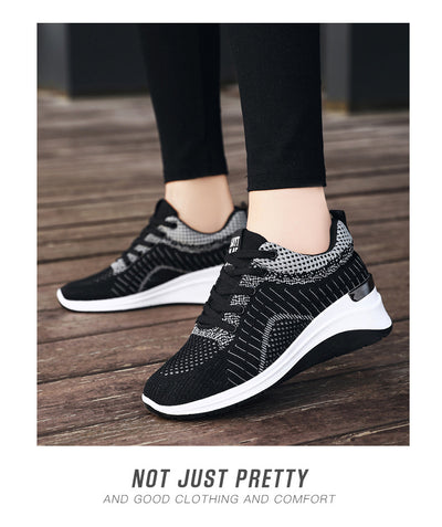 Tenis Deportivos para Mujer con Elevación Interna y Suela Gruesa Transpirable - Image 21