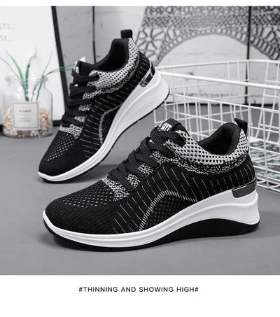 Tenis Deportivos para Mujer con Elevación Interna y Suela Gruesa Transpirable - Image 23