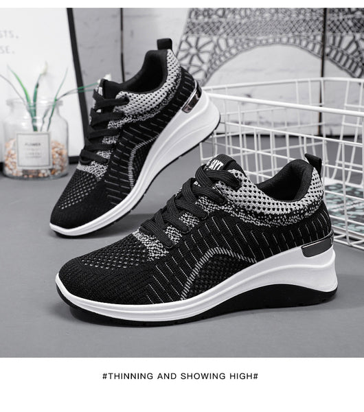 Tenis Deportivos para Mujer con Elevación Interna y Suela Gruesa Transpirable - Image 23