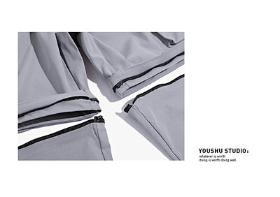 Pantalones de Trabajo Convertibles para Hombre - Cortos Desmontables - Image 7