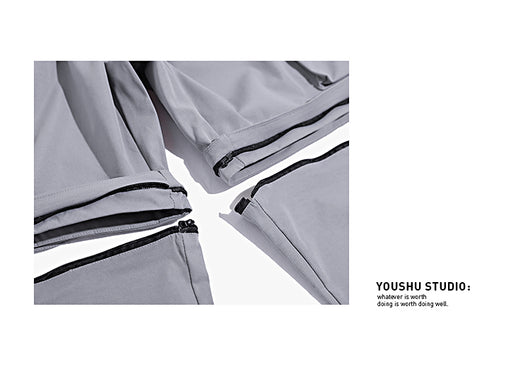 Pantalones de Trabajo Convertibles para Hombre - Cortos Desmontables - Image 7