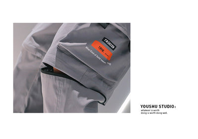 Pantalones de Trabajo Convertibles para Hombre - Cortos Desmontables - Image 10