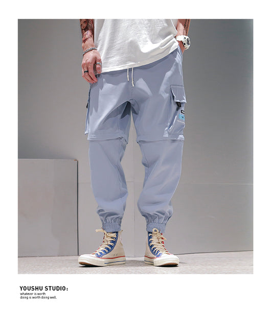 Pantalones de Trabajo Convertibles para Hombre - Cortos Desmontables - Image 11