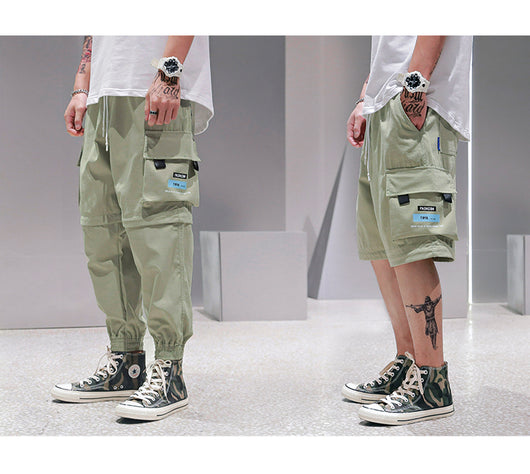 Pantalones de Trabajo Convertibles para Hombre - Cortos Desmontables - Image 14