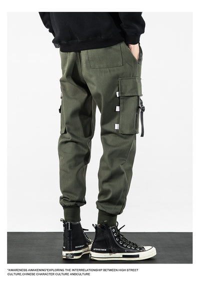 Pantalones Harem Corte Suelto Estilo Harlan para Hombre - Image 8