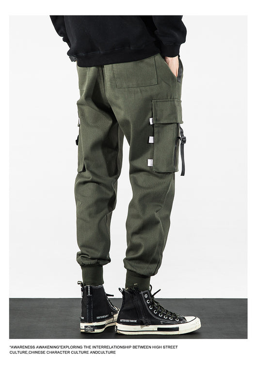 Pantalones Harem Corte Suelto Estilo Harlan para Hombre - Image 8