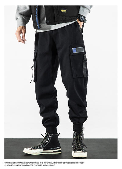 Pantalones Harem Corte Suelto Estilo Harlan para Hombre - Image 9