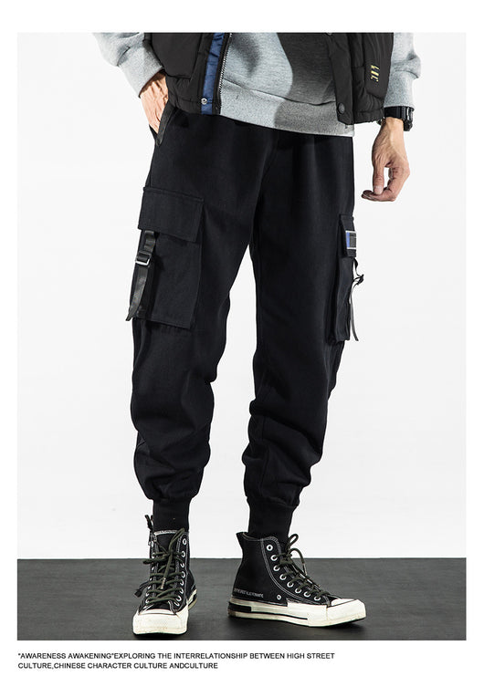 Pantalones Harem Corte Suelto Estilo Harlan para Hombre - Image 10