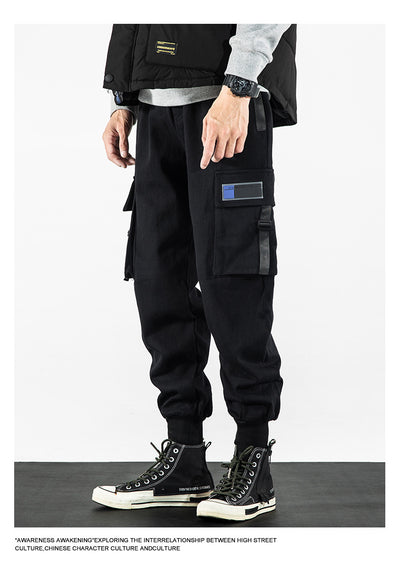 Pantalones Harem Corte Suelto Estilo Harlan para Hombre - Image 12