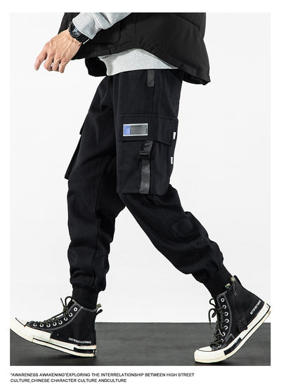 Pantalones Harem Corte Suelto Estilo Harlan para Hombre - Image 13