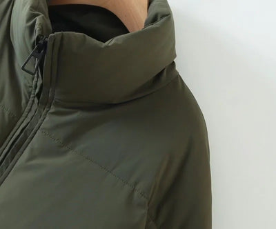 Chaqueta Acolchada con Cuello Alto y Bolsillos con Cierre - Image 39