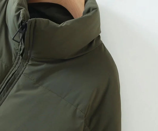 Chaqueta Acolchada con Cuello Alto y Bolsillos con Cierre - Image 39