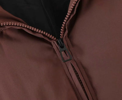 Chaqueta Acolchada con Cuello Alto y Bolsillos con Cierre - Image 47