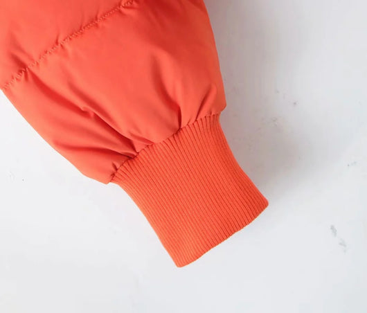 Chaqueta Acolchada con Cuello Alto y Bolsillos con Cierre - Image 65