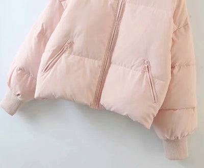 Chaqueta Acolchada con Cuello Alto y Bolsillos con Cierre - Image 70