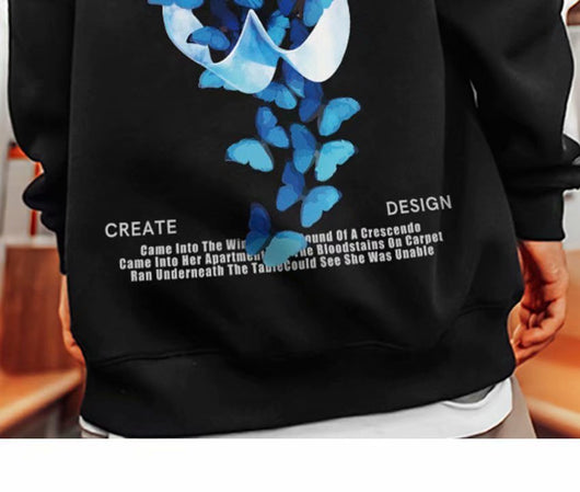 Sudadera con Capucha Estampada y Forro Polar para Hombre - Image 10