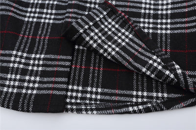 Camisa Cuadriculada con Bordado de Letras para Hombre - Image 16