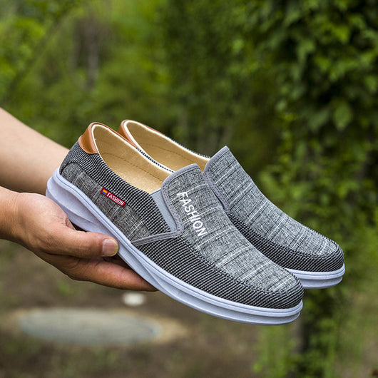 Zapatos Cómodos de Tela para Hombre - Diseño Slip-On sin Esfuerzo - Image 5