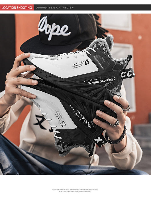 Tenis Plataforma Cuero Impermeables Mid-Top - Image 19