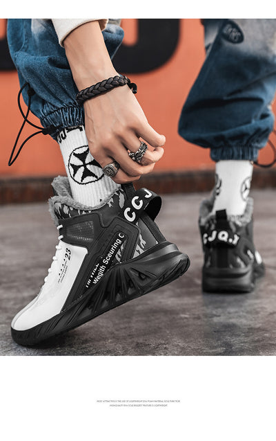 Tenis Plataforma Cuero Impermeables Mid-Top - Image 21