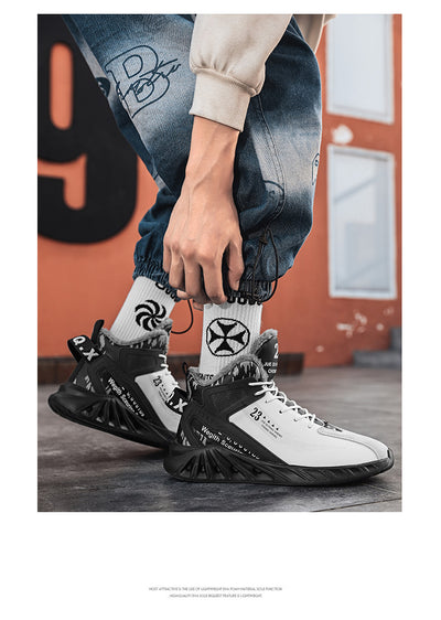 Tenis Plataforma Cuero Impermeables Mid-Top - Image 22