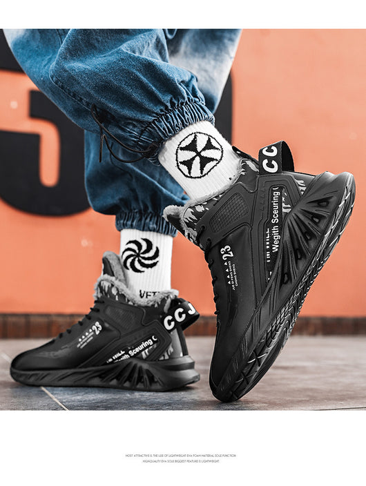 Tenis Plataforma Cuero Impermeables Mid-Top - Image 23