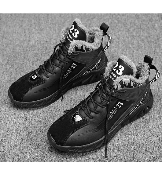 Tenis Plataforma Cuero Impermeables Mid-Top - Image 27