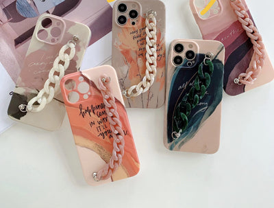 Funda para Celular con Cadena de Muñeca - Diseño Graffiti IMD - Image 9