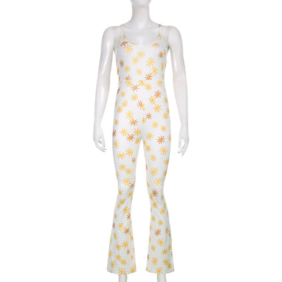 Jumpsuit Estilo Europeo con Estampado y Abertura Lateral - Image 15