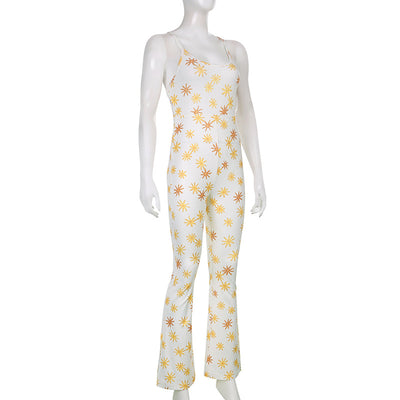 Jumpsuit Estilo Europeo con Estampado y Abertura Lateral - Image 16