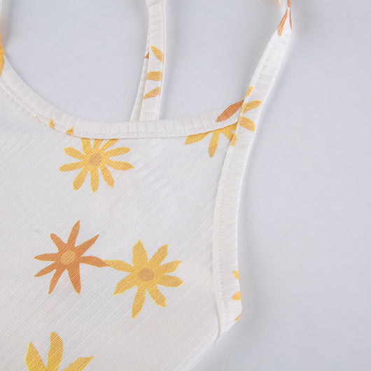 Jumpsuit Estilo Europeo con Estampado y Abertura Lateral - Image 23