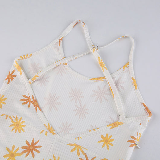 Jumpsuit Estilo Europeo con Estampado y Abertura Lateral - Image 24