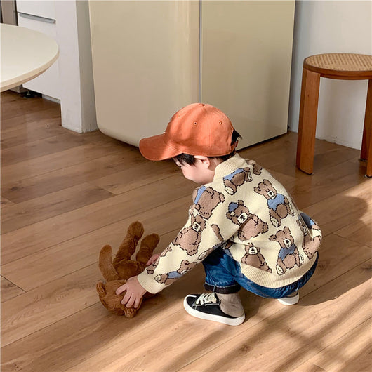 Suéter Infantil Osito Cartoon Unisex - Image 9