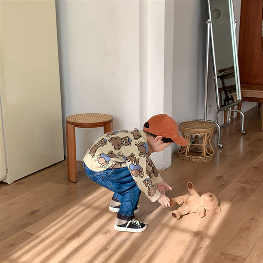 Suéter Infantil Osito Cartoon Unisex - Image 12