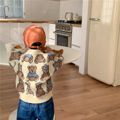 Suéter Infantil Osito Cartoon Unisex - Image 13