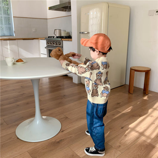 Suéter Infantil Osito Cartoon Unisex - Image 14
