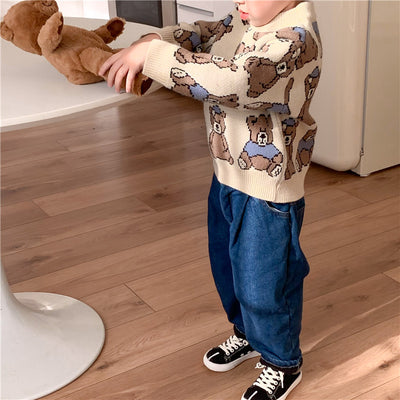 Suéter Infantil Osito Cartoon Unisex - Image 16