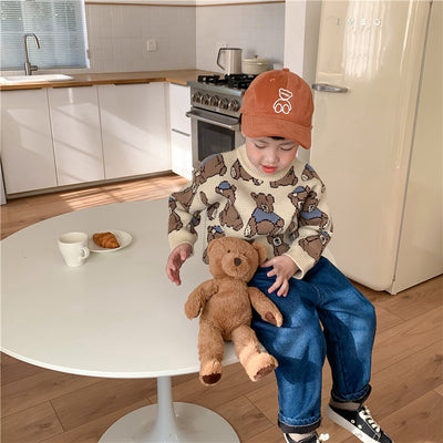 Suéter Infantil Osito Cartoon Unisex - Image 21